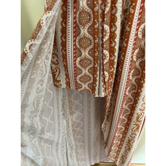 walk through Maxi Romper Shorts /Sx XS (1) Maxi Beachy Boho Coastal - Picture 2 of 13